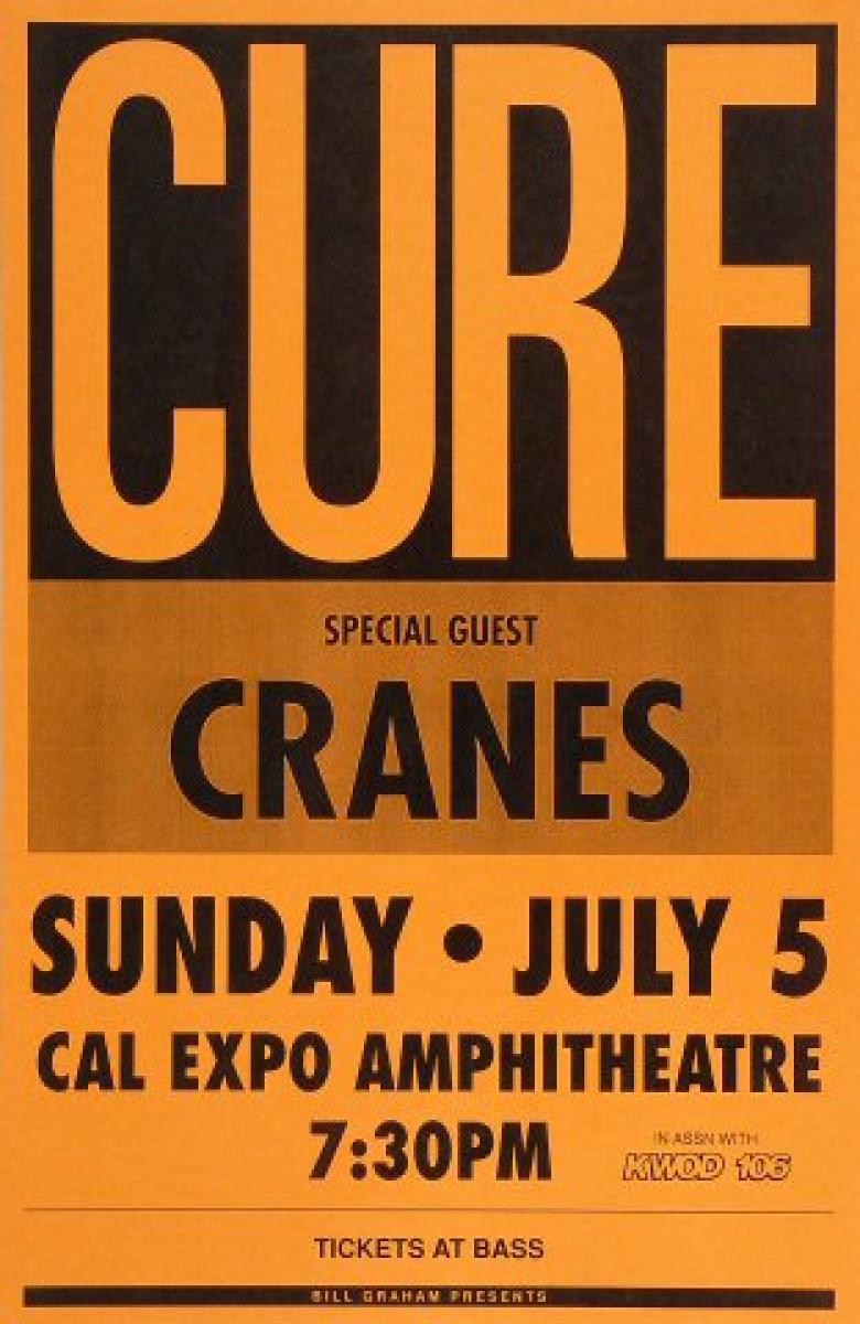 The Cure 1984 THE TOP TOUR パンフレット+ポスター The Cure – Promo Poster and Promo Banner THE TOP – Multiple titles