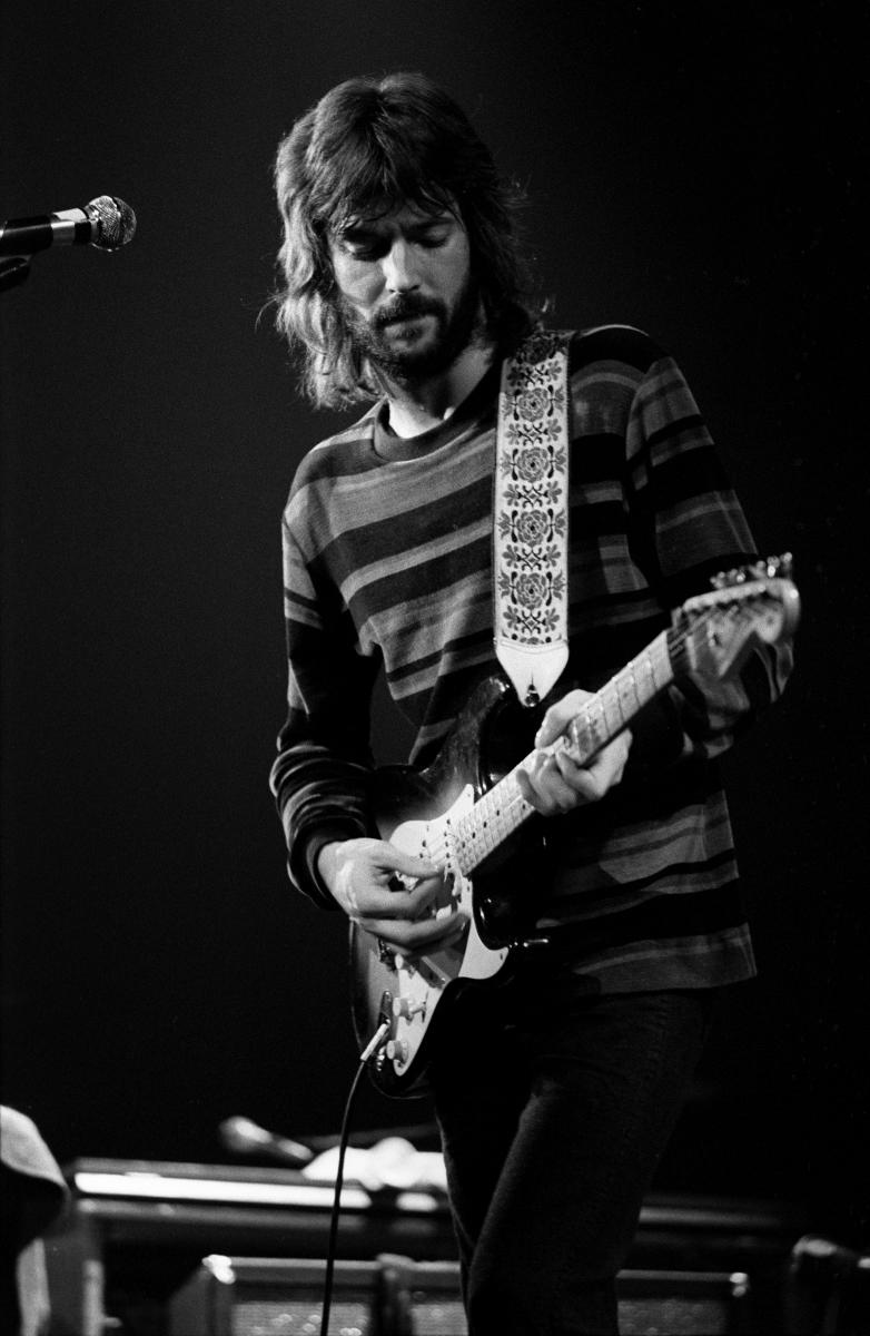 Eric Clapton Vintage Concert Photo Fine Art Print from Capitol