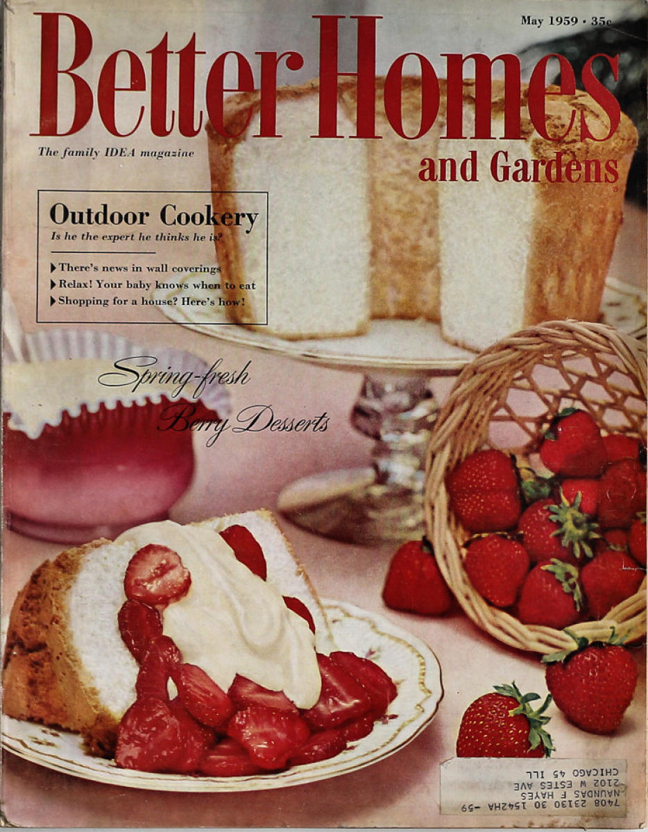 Better Homes And Gardens | May 1959 at Wolfgang's
