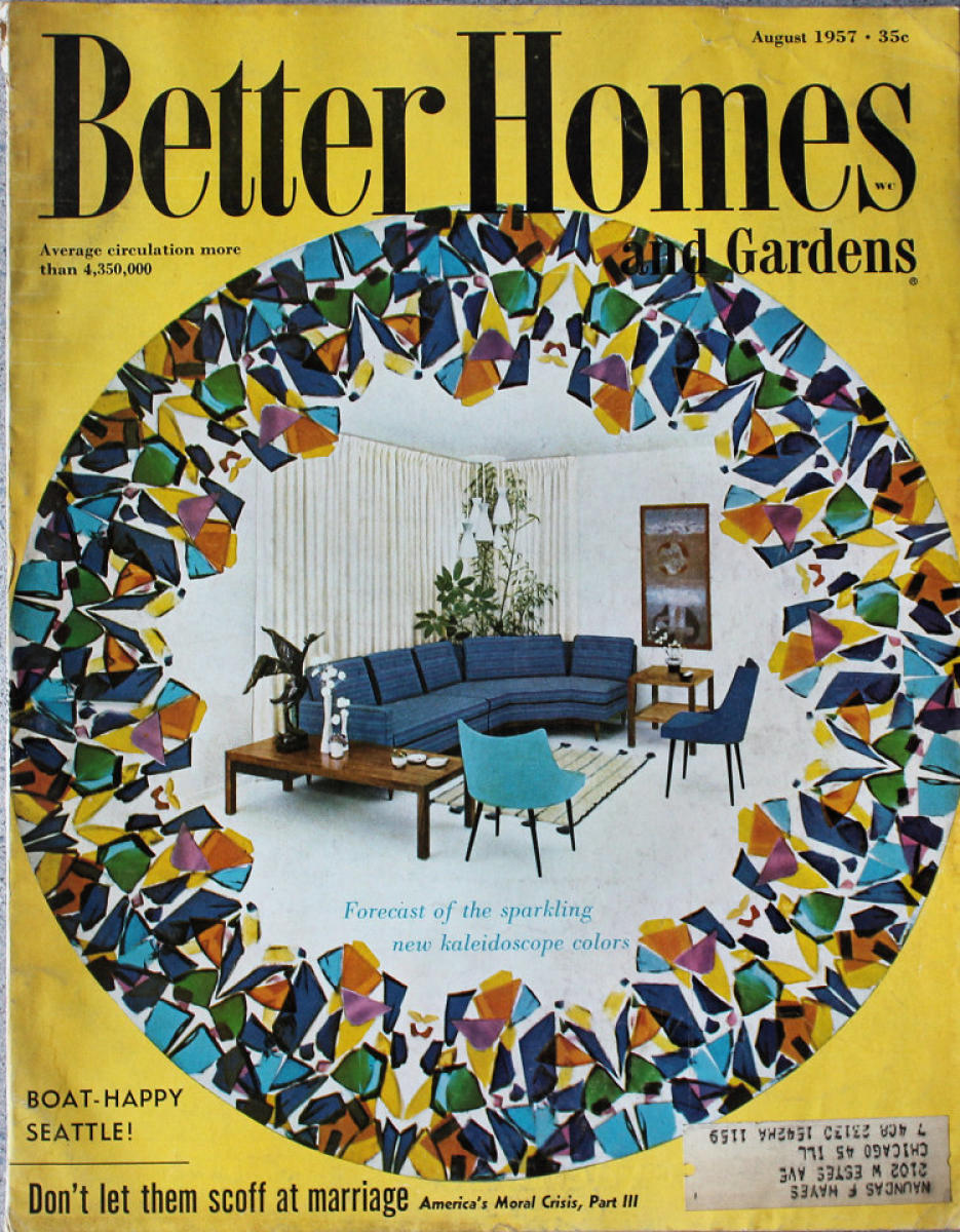 Better Homes And Gardens | August 1957 at Wolfgang's