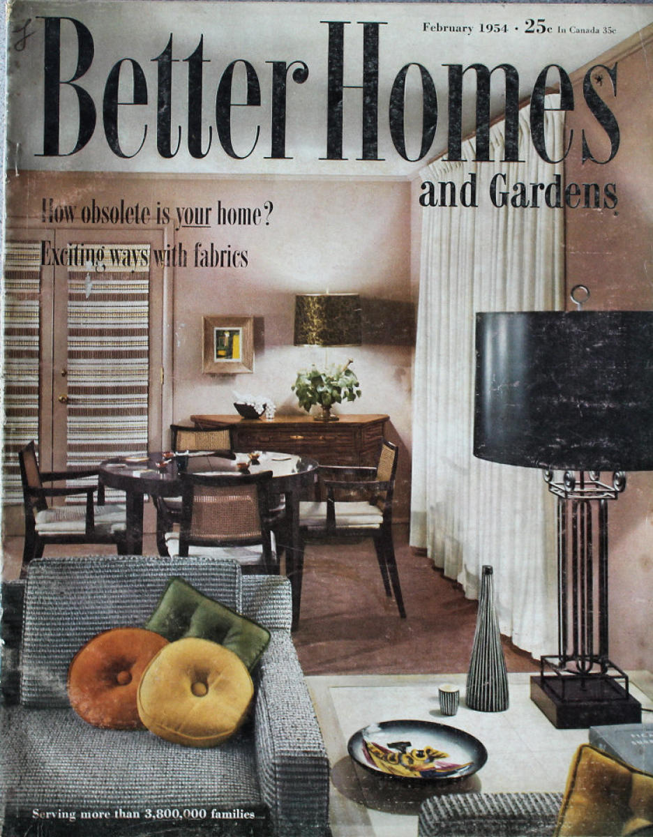 Better Homes And Gardens | February 1954 at Wolfgang's