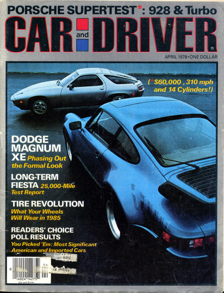 Driver 67 Car and Driver | April 1978 at Wolfgang's
