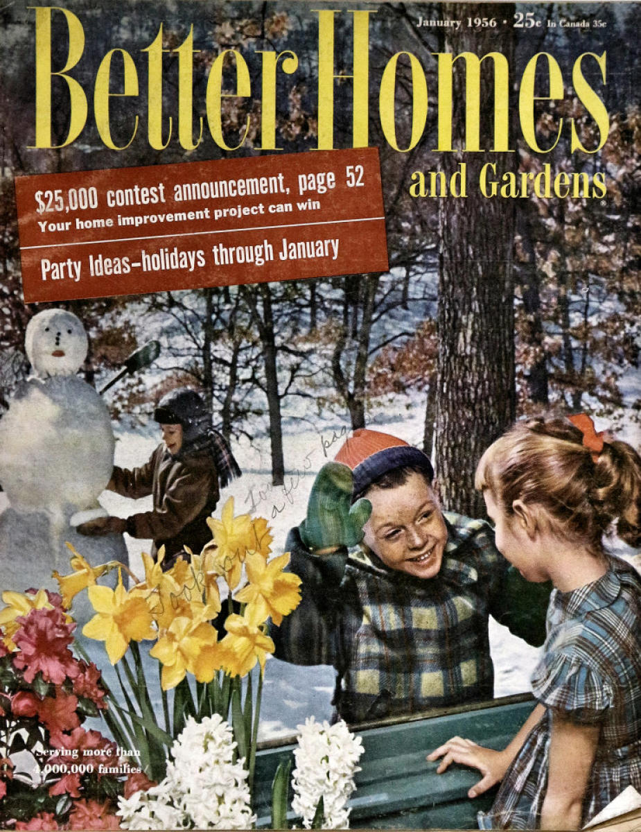 Better Homes And Gardens | January 1956 at Wolfgang's