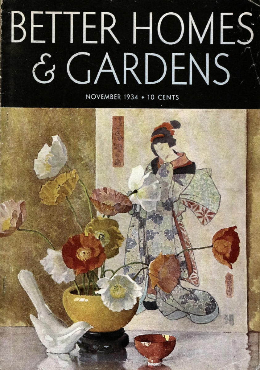Better Homes And Gardens | November 1934 at Wolfgang's