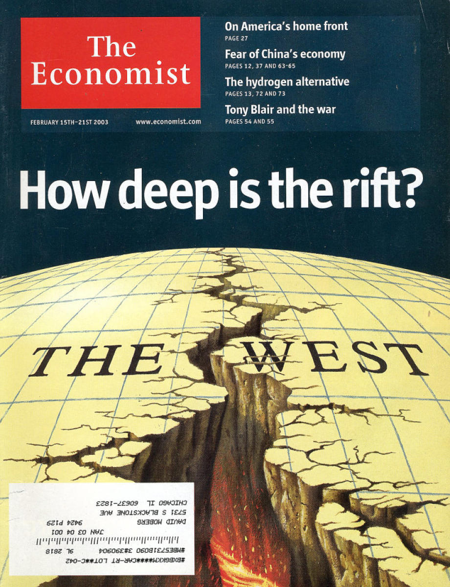 The Economist | February 15, 2003 at Wolfgang's