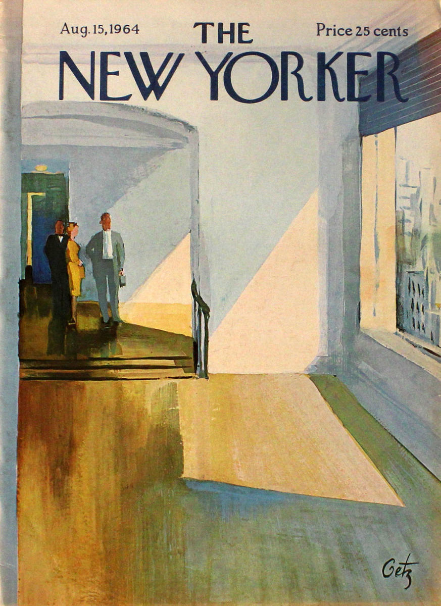 横長ヴィンテージミラー NEW YORKER Legendk The New Yorker | August 15, 1964 at Wolfgang's
