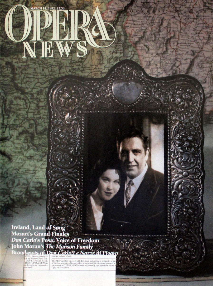 Opera News | March 14, 1992 at Wolfgang's