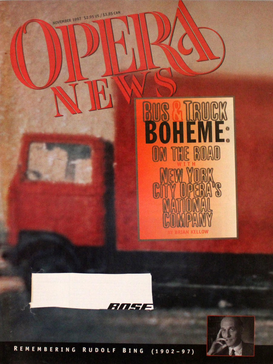 Opera News | November 1997 at Wolfgang's