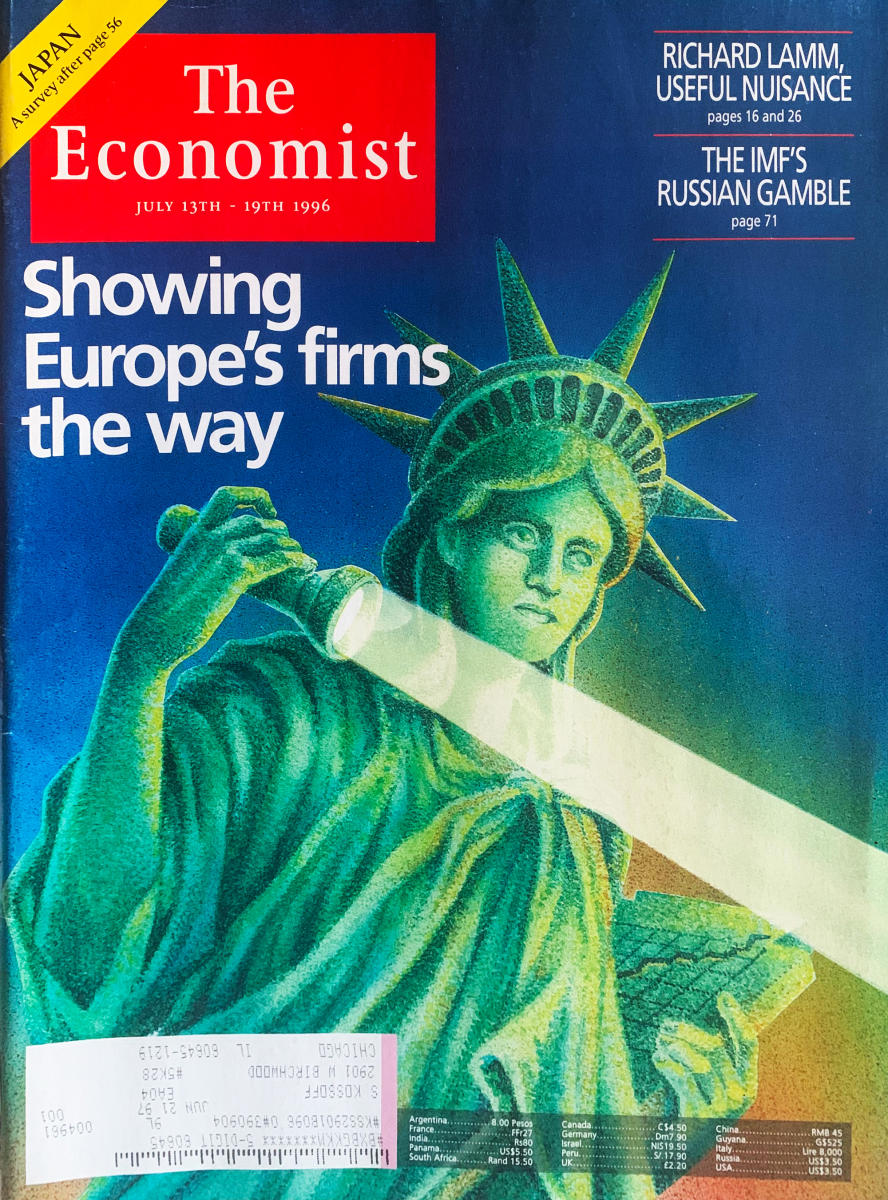 The Economist | July 13, 1996 at Wolfgang's