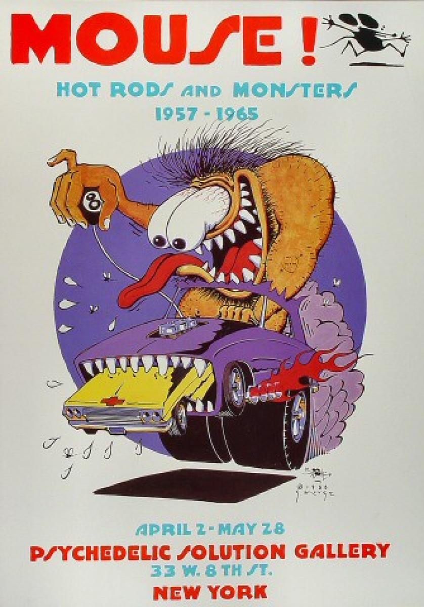 MISHKA SKINNER 描き下ろしポスター Stanley Mouse Vintage Concert Poster from Psychedelic Solution