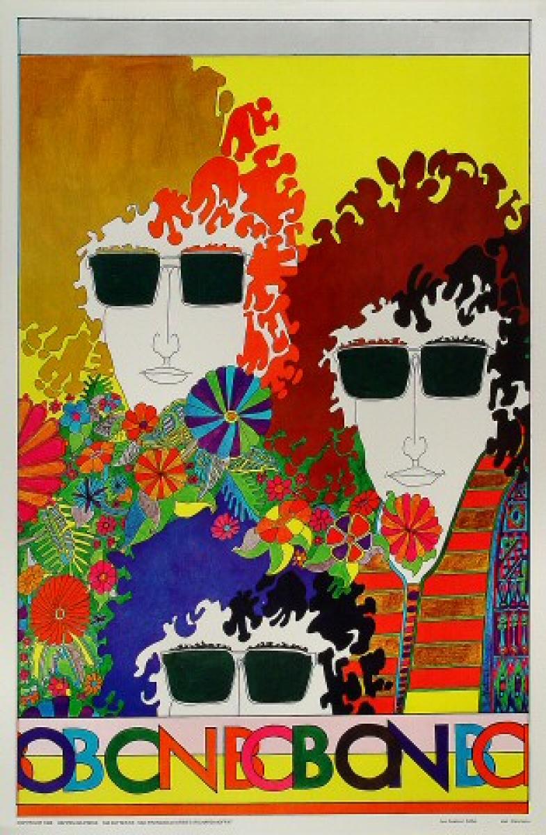 Bob Dylan Vintage Concert Poster, 1968 at Wolfgang's